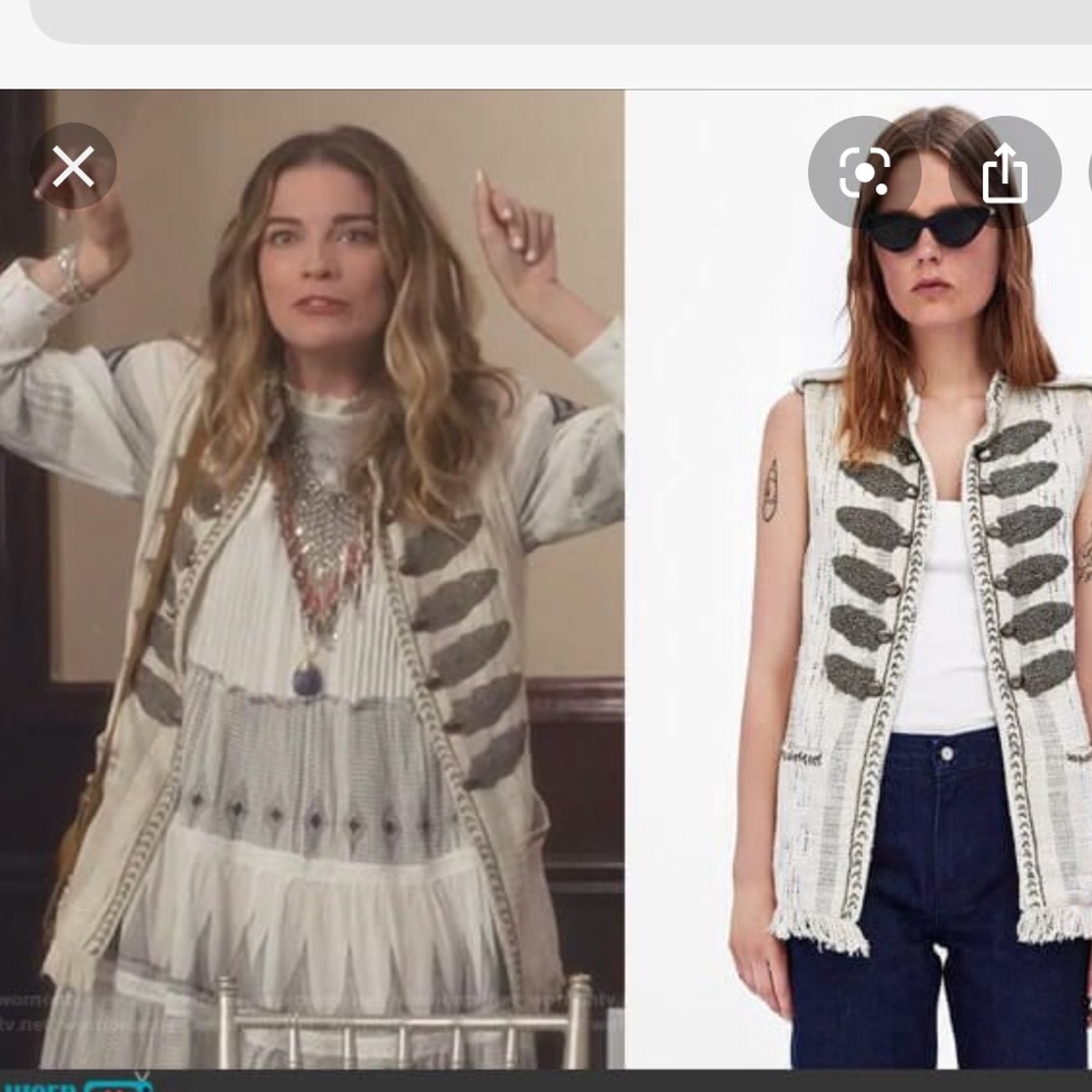 Zara Beaded Vest